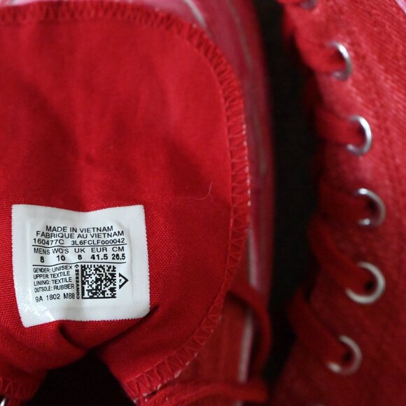 Converse Chuck 70 Overdyed Linen - Red - Picture 6 of 7